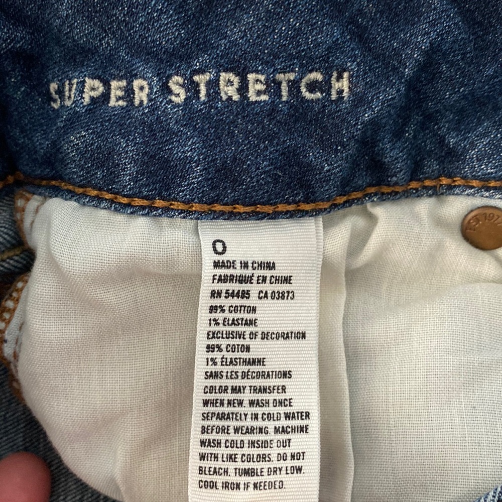 American Eagle High Waist Denim Jean shorts - Picture 3 of 9